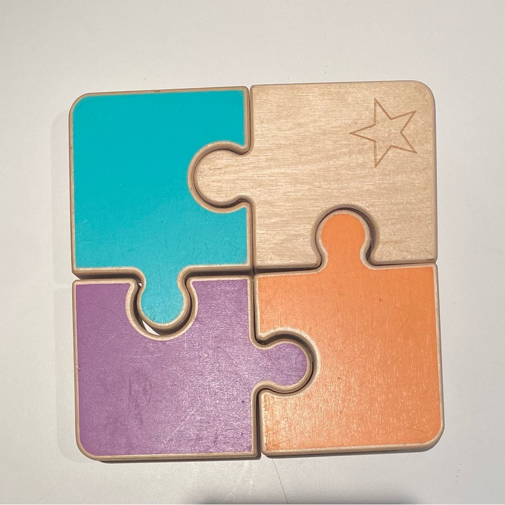 LOVEVERY Large Wooden Jigsaw Puzzle